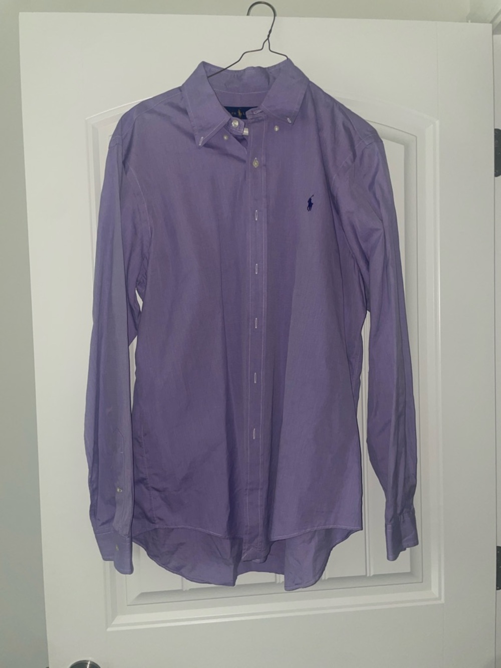 Ralph Lauren Lavender Button-Down Dress Shirt - Men
